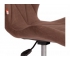 Кресло Selfi флок коричневый