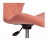 Кресло Selfi флок розовый