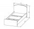 Кровать KI-KI КРД900.1