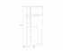 Шкаф для одежды Фолк НМ 014.03 фасад с зеркалом