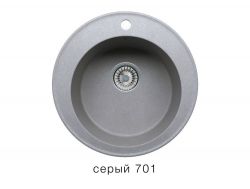 Кухонная мойка Tolero R-108 Серый 701